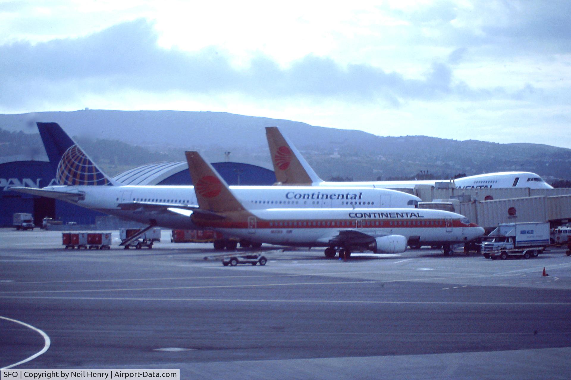 San Francisco International Airport (SFO) - Scanned from original slide - taken at SFO mid-May 1991