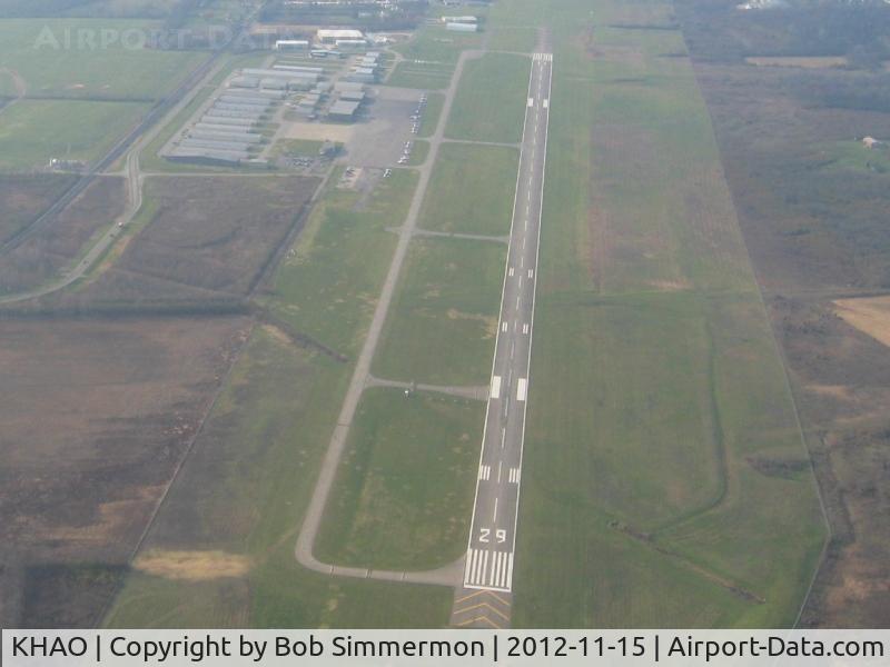 Butler Co Rgnl-hogan Field Airport (HAO) - Looking west down RWY 29