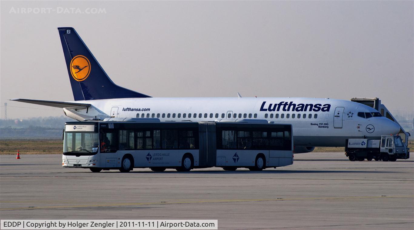 Leipzig/Halle Airport, Leipzig/Halle Germany (EDDP) - A special for friends of airport buses....
