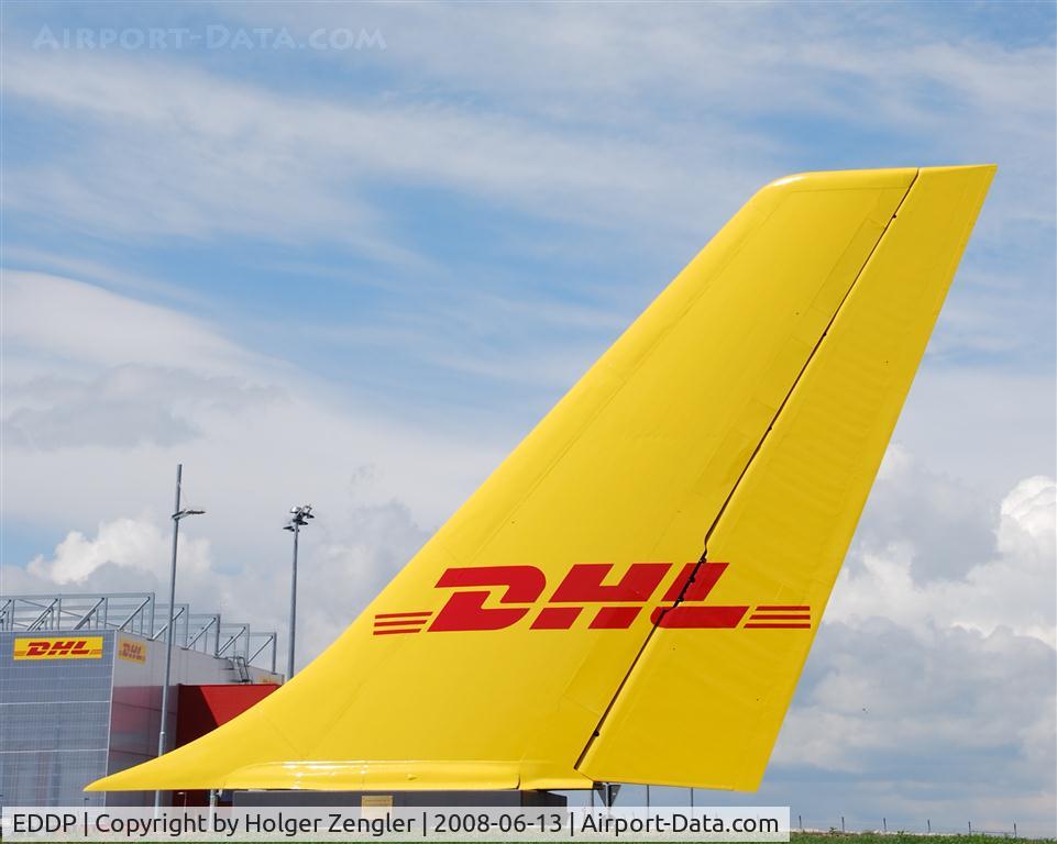 Leipzig/Halle Airport, Leipzig/Halle Germany (EDDP) - At DHL entry.....
