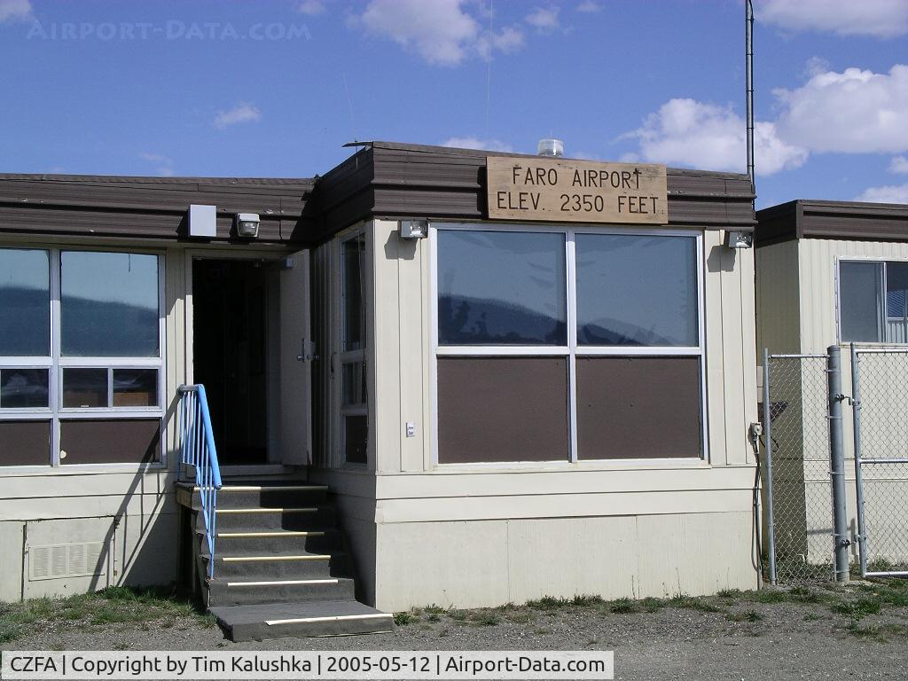 Faro Airport (Yukon), Faro, Yukon Canada (CZFA) - Terminal building at Faro.