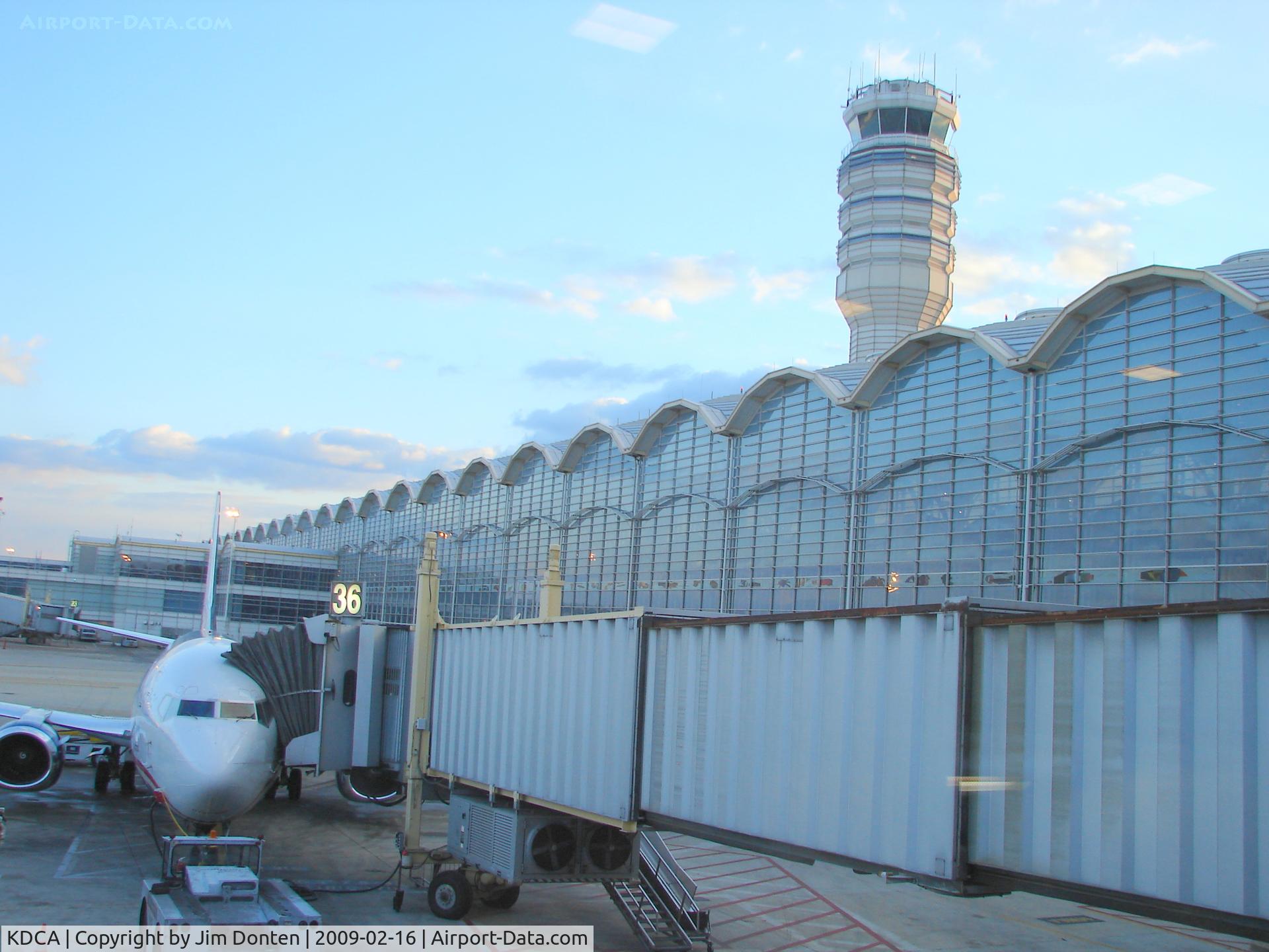 Ronald Reagan Washington National Airport (DCA) - The gate area at Reagan National 