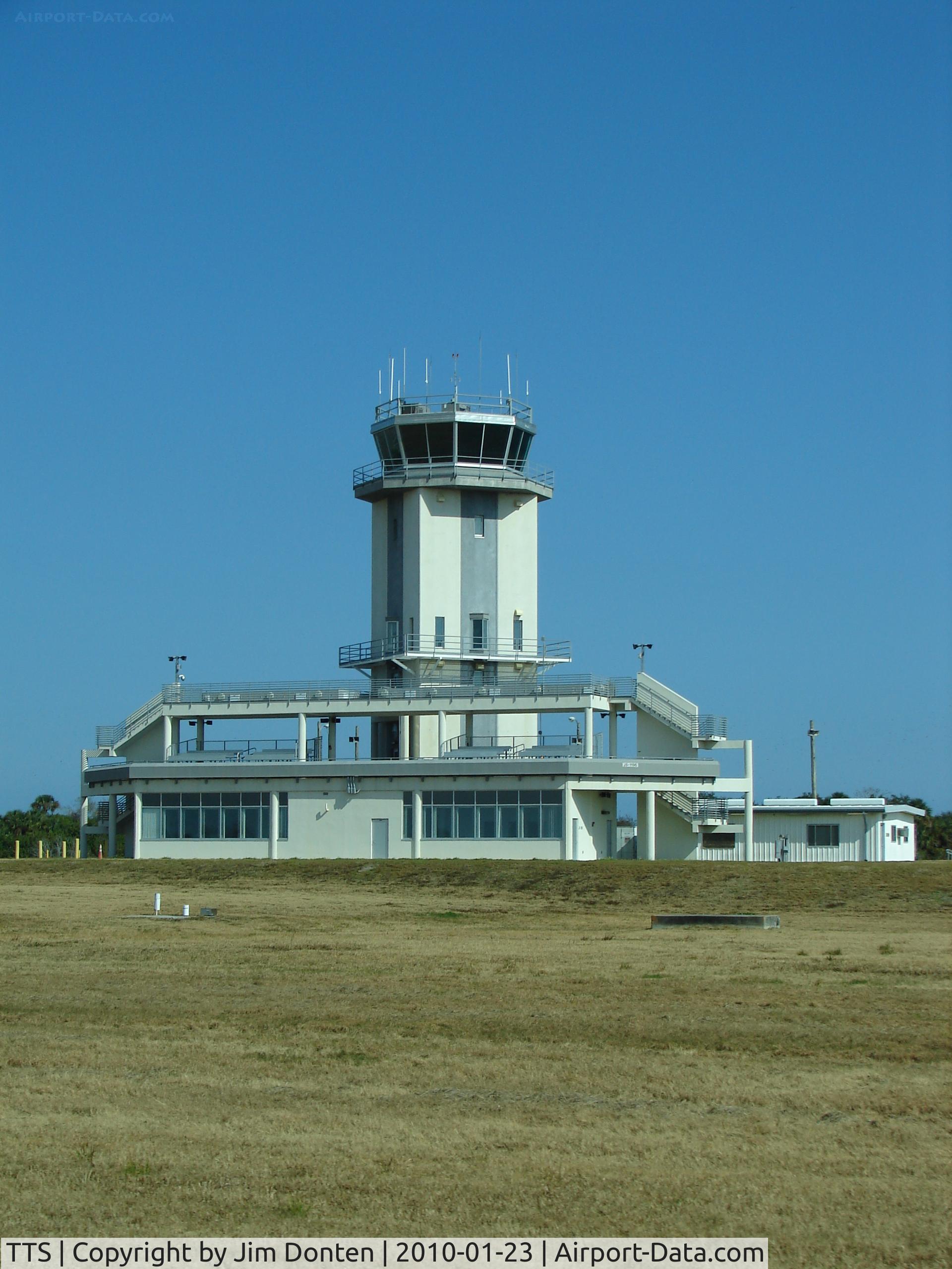 Nasa Shuttle Landing Facility Airport (TTS) - Tower at the Shuttle Landing Facility at Kennedy Space Center