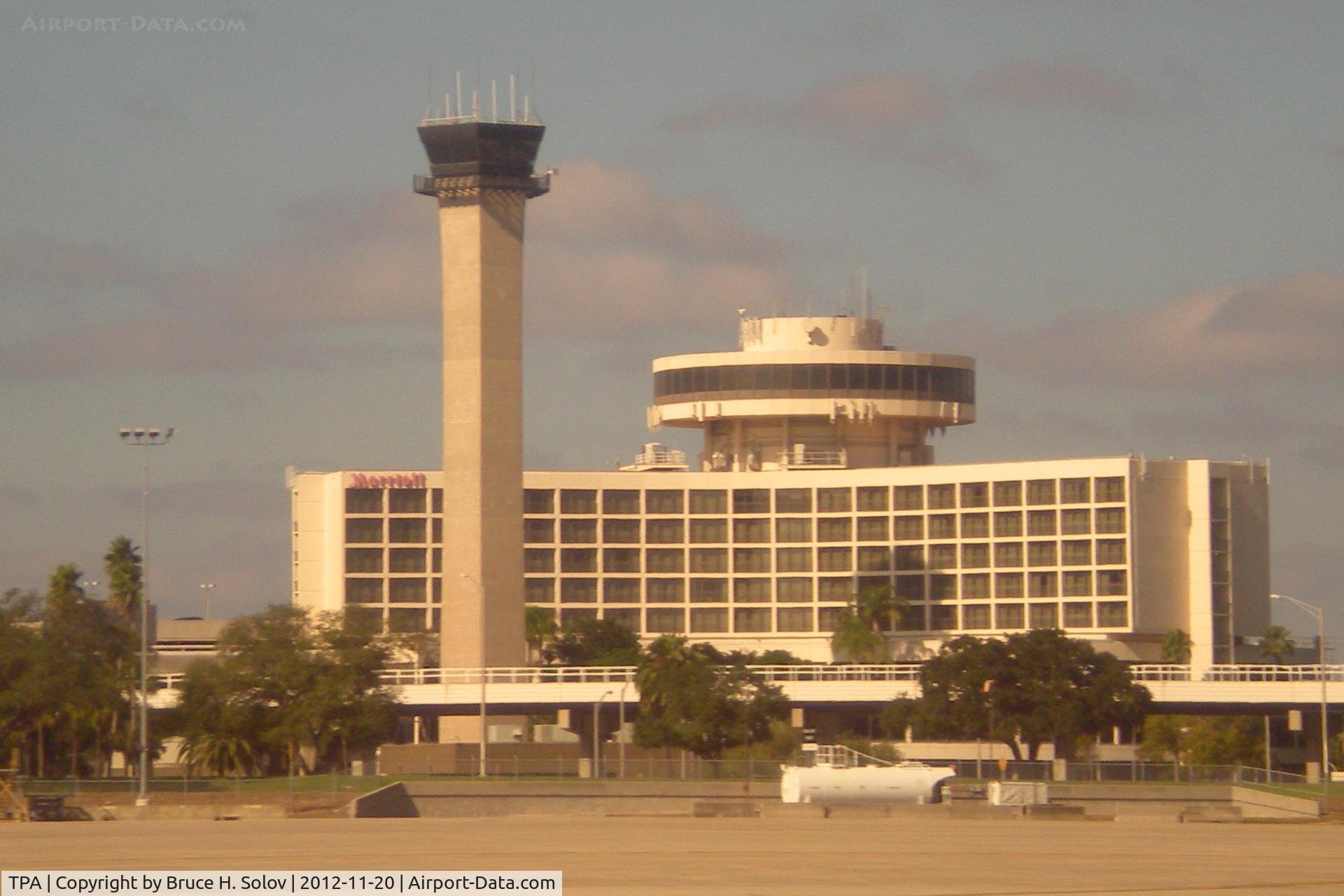 Tampa International Airport (TPA) - Tampa Int'l Airport, taken from the plane I was on