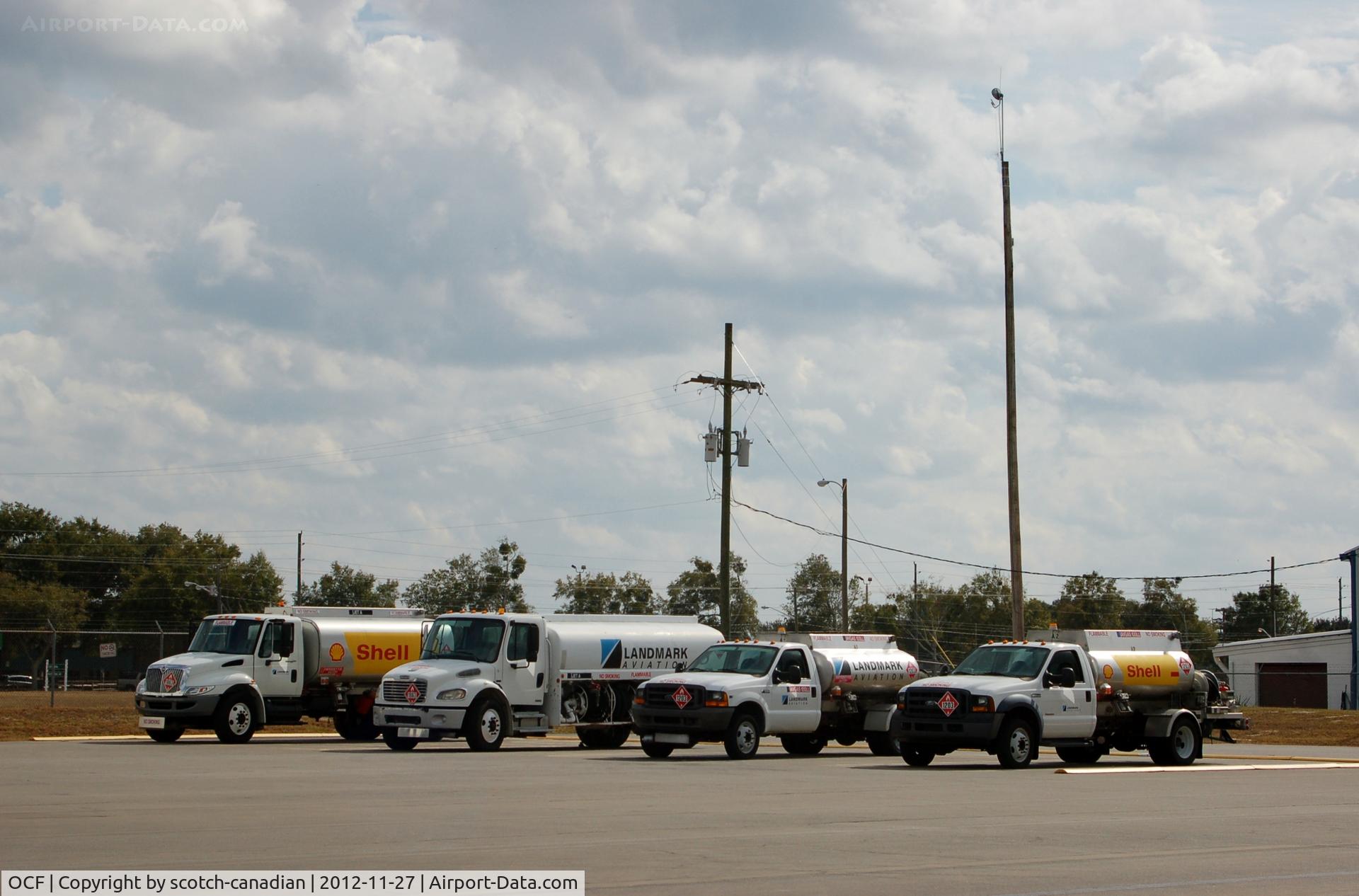 Ocala Intl-jim Taylor Field Airport (OCF) - Fuel Trucks at Ocala International Airport, Ocala, FL