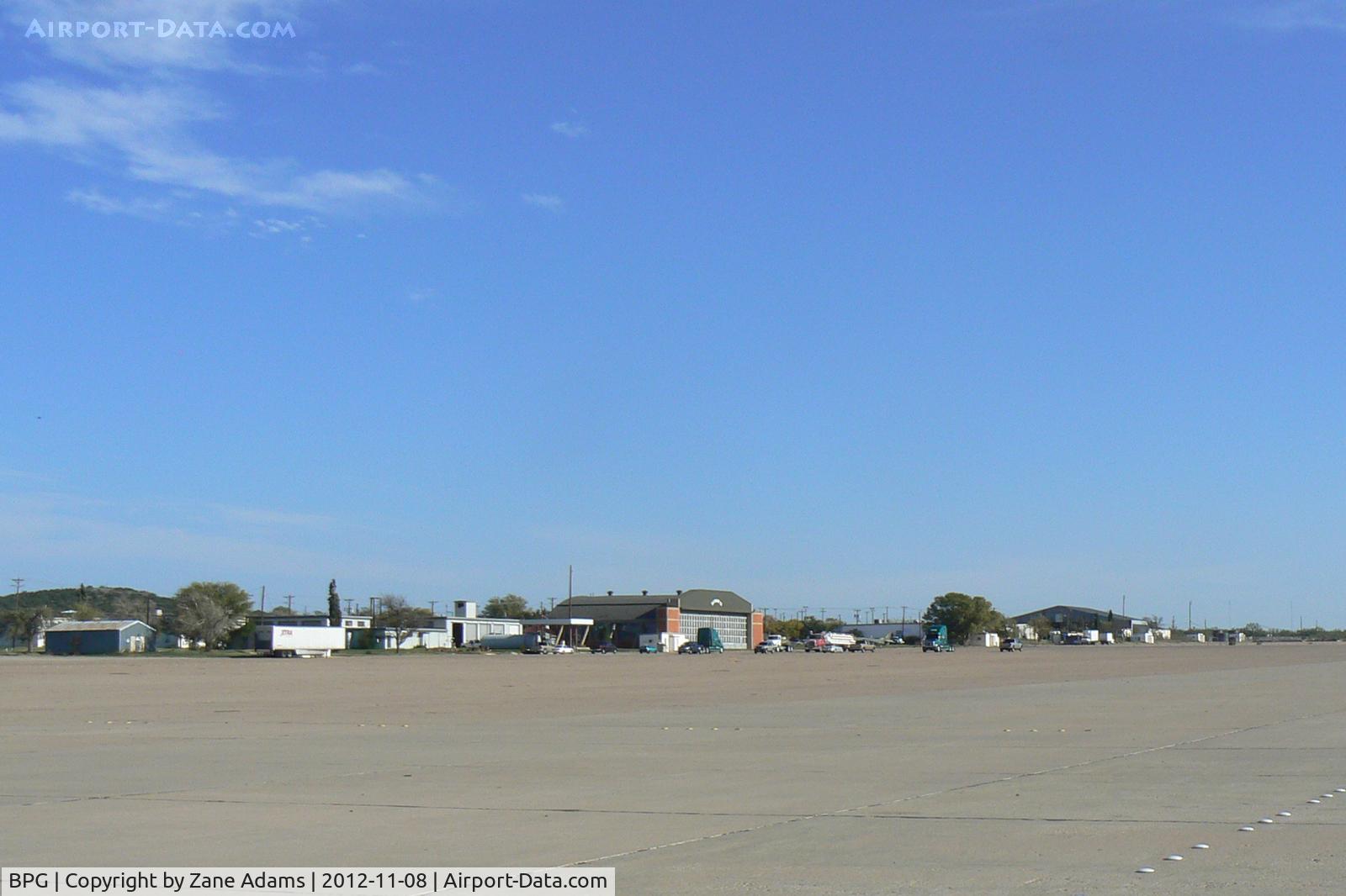 Big Spring Mc Mahon-wrinkle Airport (BPG) - The old Webb Air Force Base ramp 