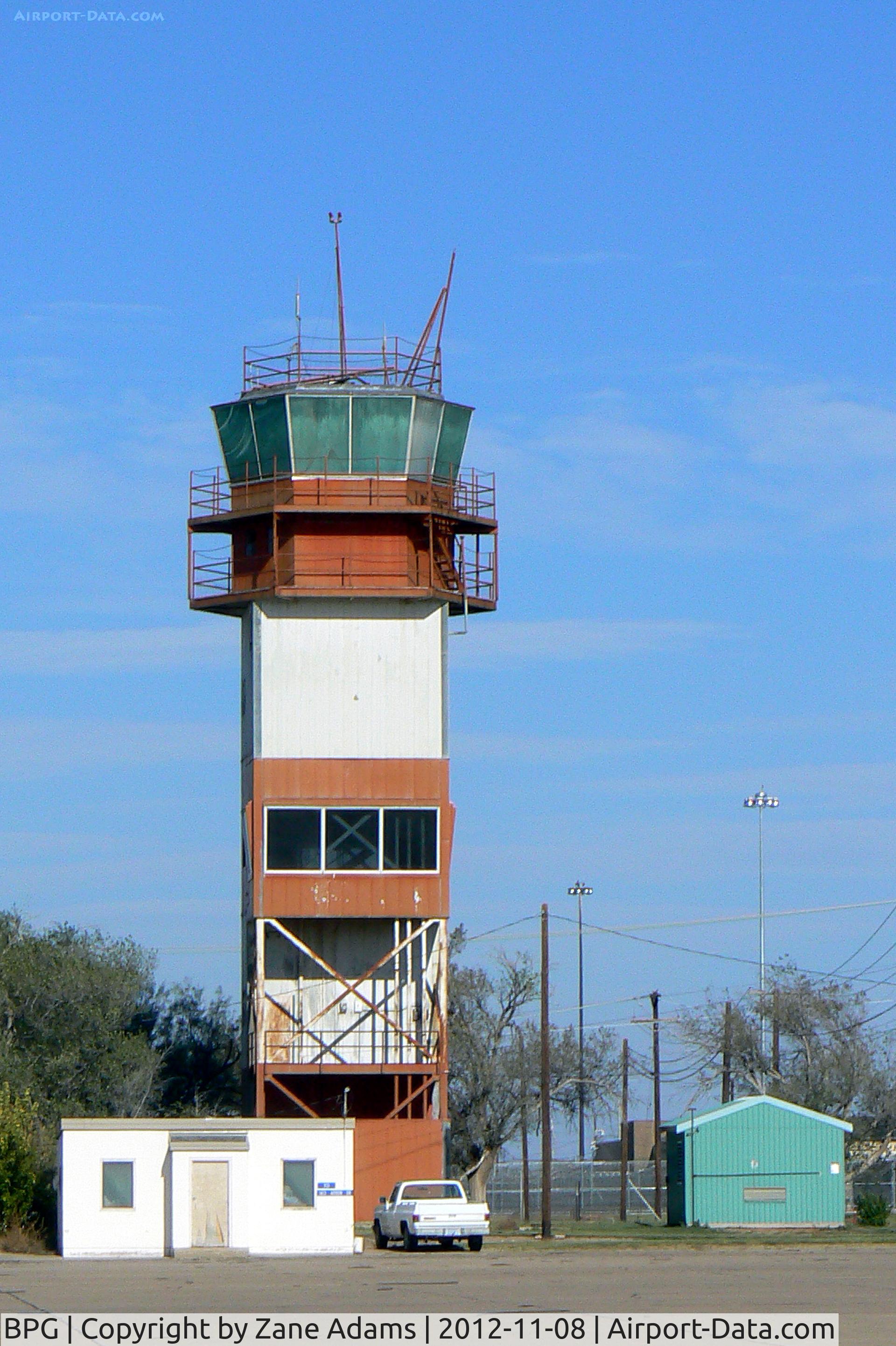 Big Spring Mc Mahon-wrinkle Airport (BPG) - The old Webb Air Force Base tower at Big Spring, TX