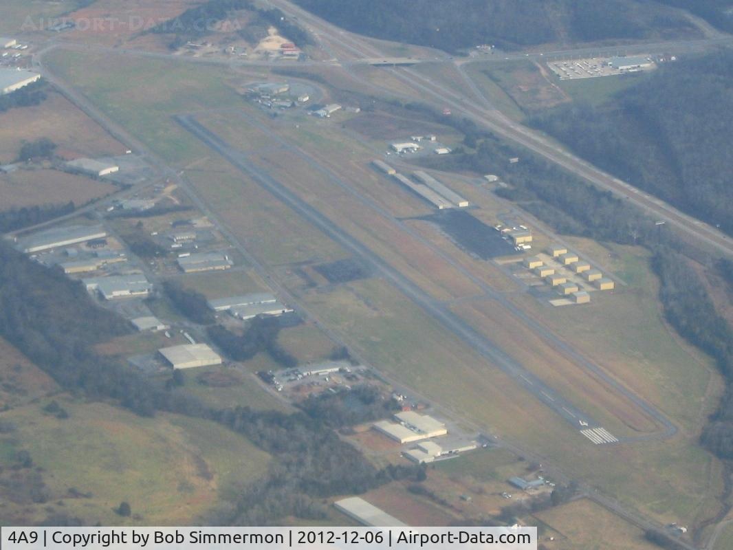 Isbell Field Airport (4A9) - Looking NE from 6000'