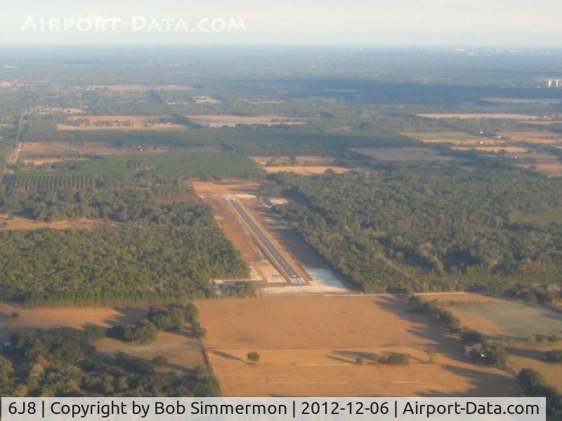 Oak Tree Landing Airport (6J8) - Looking SE from 3000'