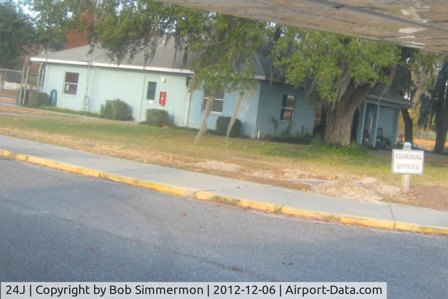 Suwannee County Airport (24J) - The FBO facility