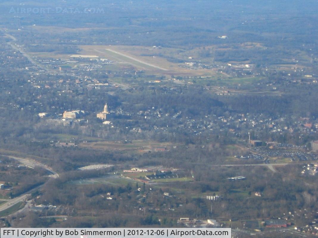 Capital City Airport (FFT) - Looking SW from about 5 miles