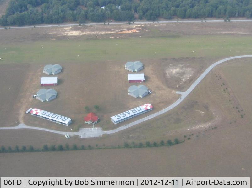 Grass Roots Airpark Airport (06FD) - Looking west