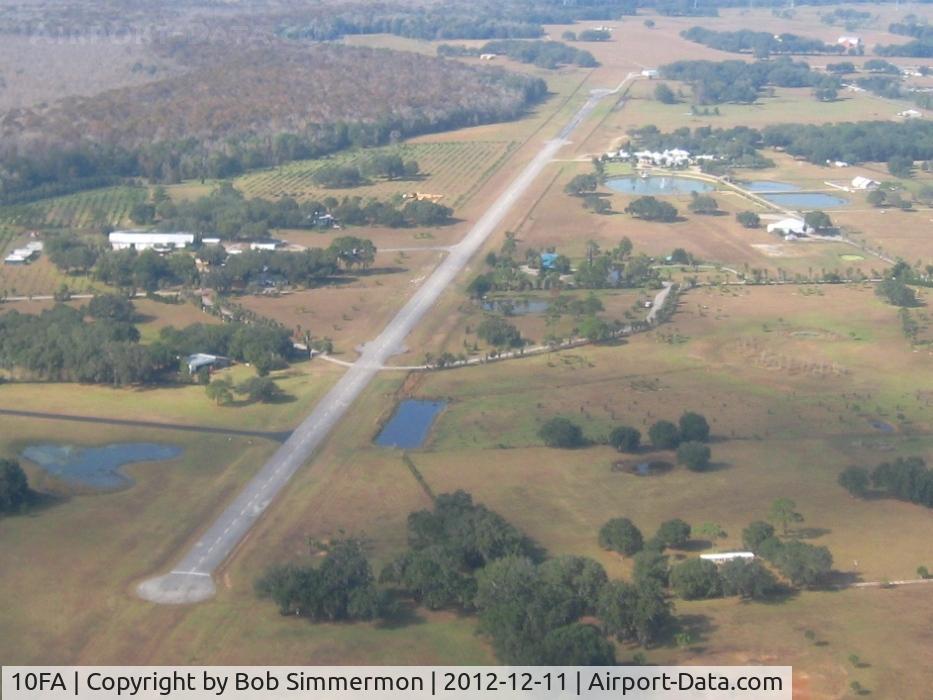 Flying Baron Estates Airport (10FA) - Looking west