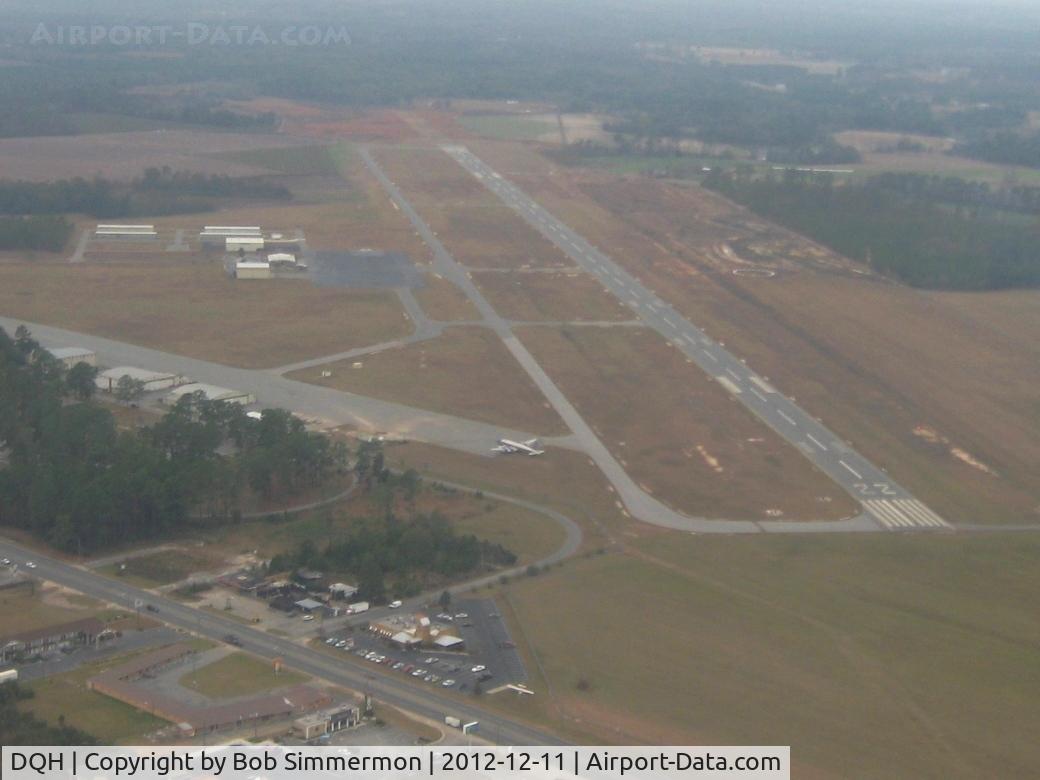 Douglas Municipal Airport (DQH) - Looking SW