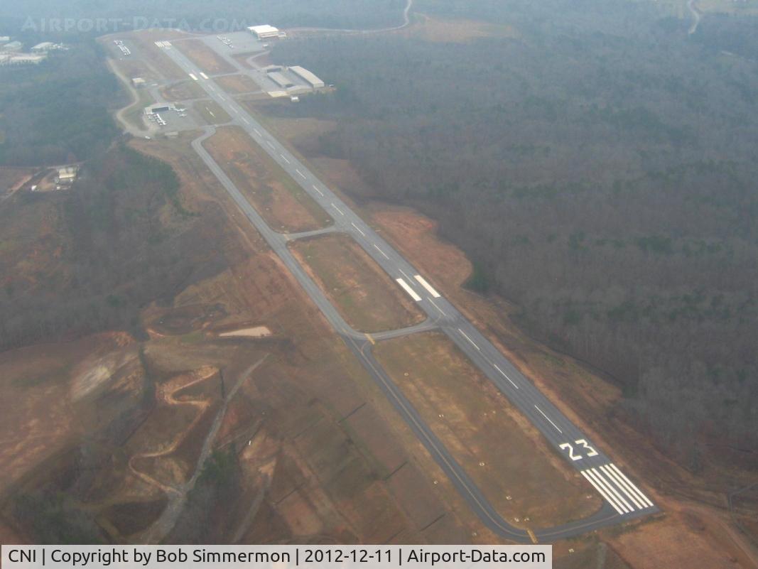 Cherokee County Airport (CNI) - Looking down RWY 23