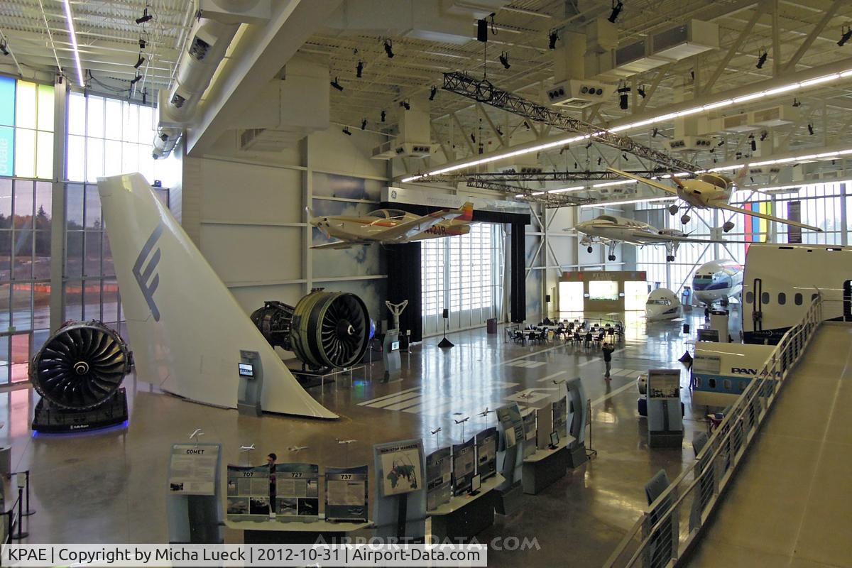 Snohomish County (paine Fld) Airport (PAE) - Future of Flight exhibition