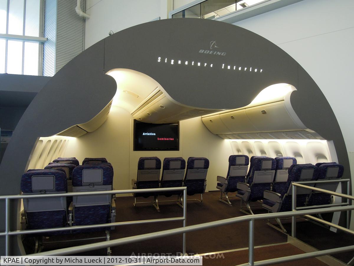Snohomish County (paine Fld) Airport (PAE) - At the Future of Flight exhibition