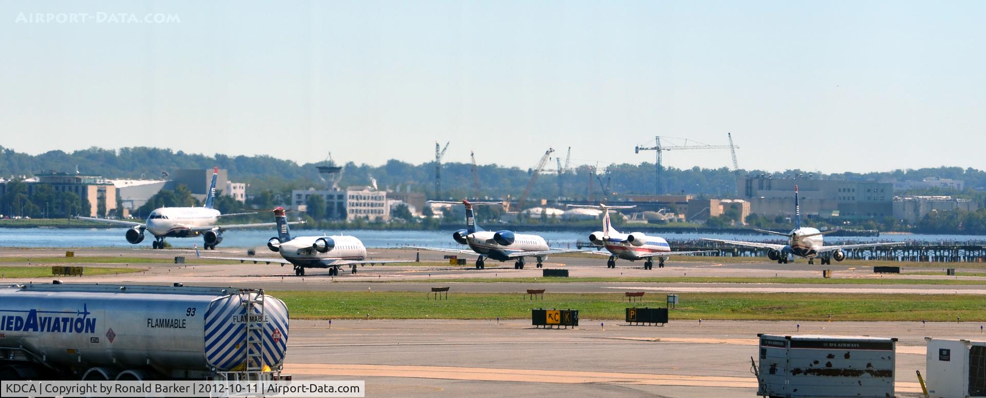 Ronald Reagan Washington National Airport (DCA) - Line up for takeoff