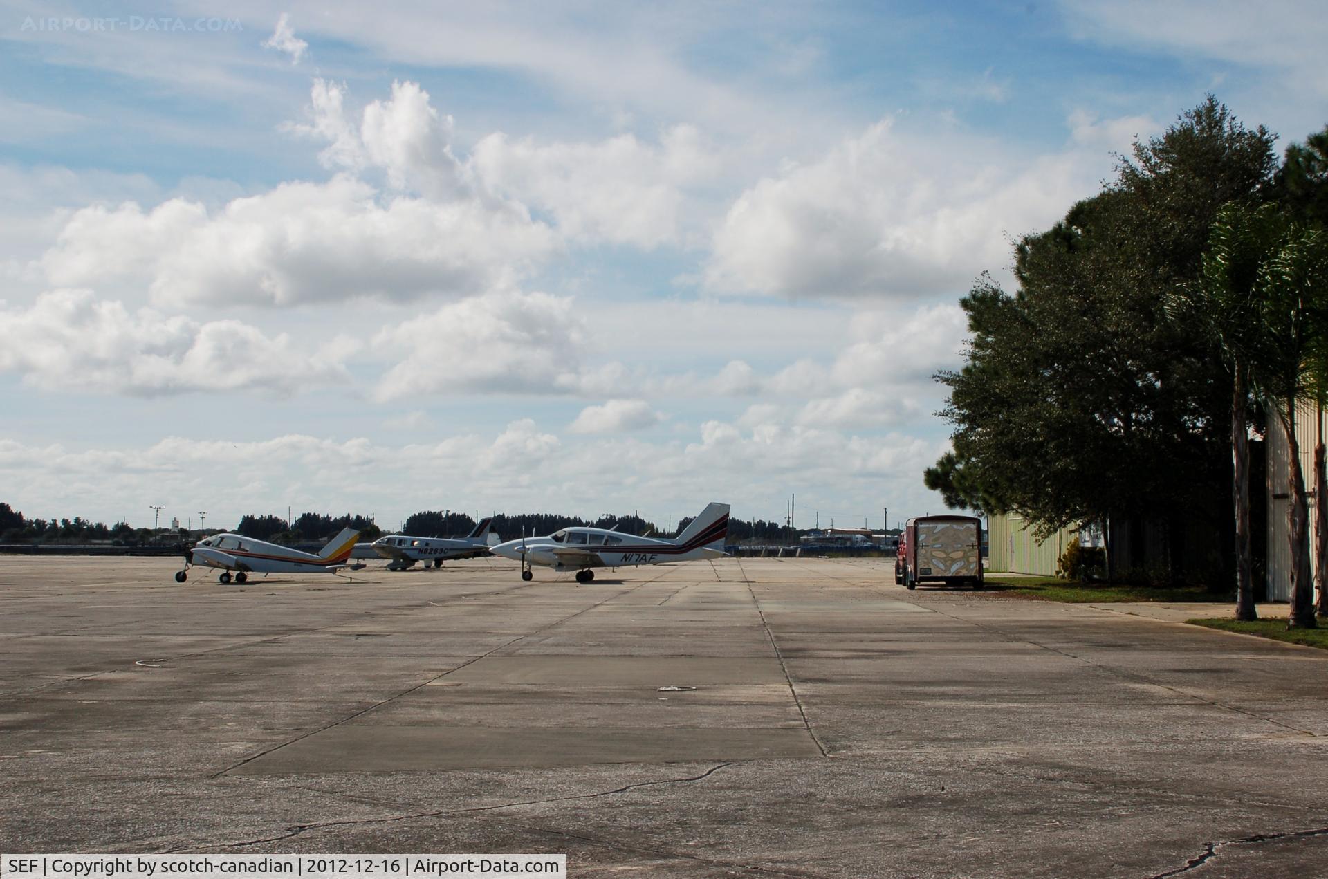 Sebring Regional Airport (SEF) - Aircraft parked at Sebring Regional Airport, Sebring FL