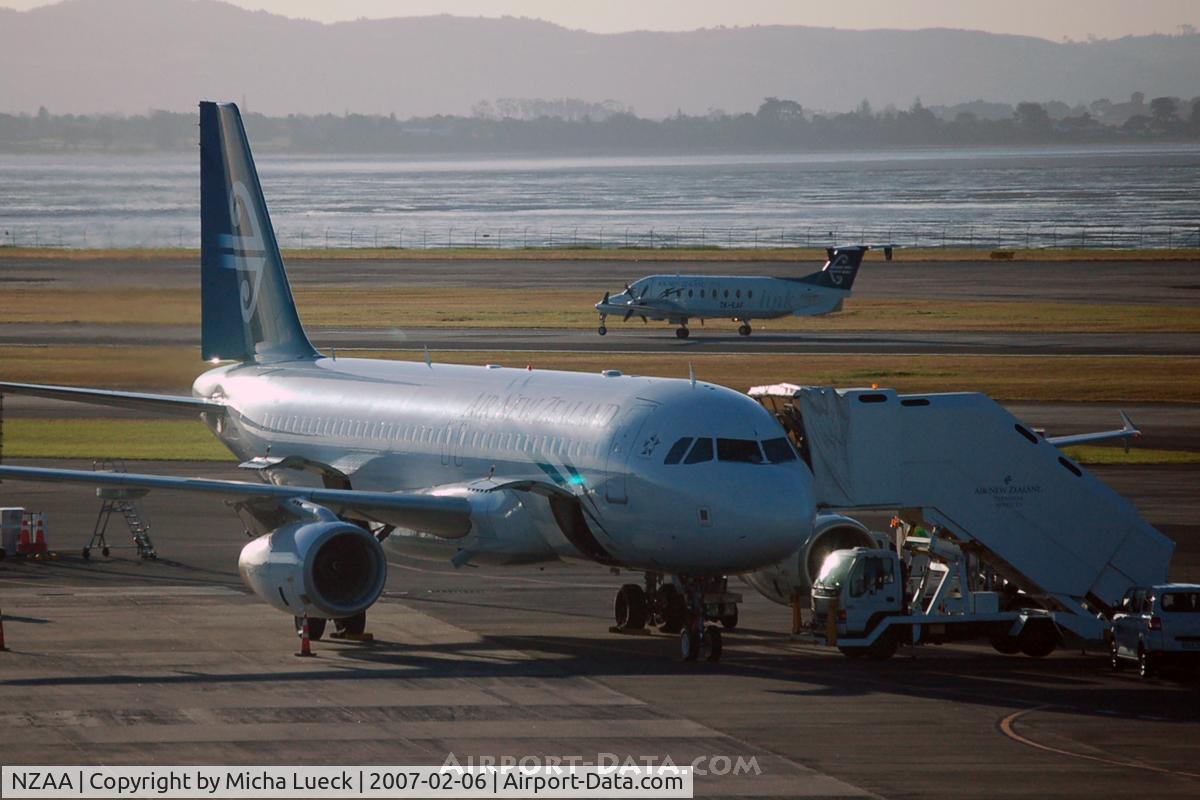 Auckland International Airport, Auckland New Zealand (NZAA) - Early morning at NZ's home base