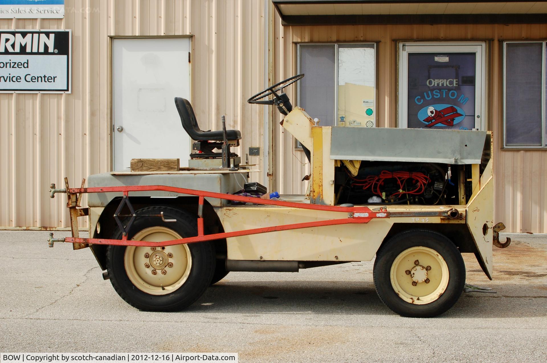 Bartow Municipal Airport (BOW) - Aircraft Tug at Bartow Municipal Airport, Bartow, FL 