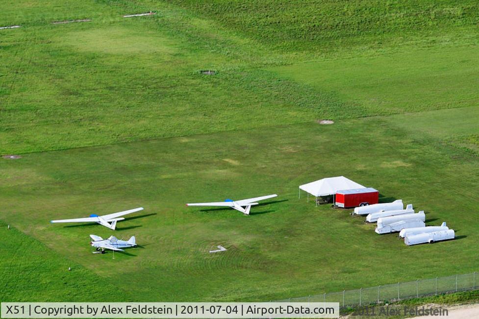 Homestead General Aviation Airport (X51) - Homestead Executive Jet Port (X51) - glider grass runway