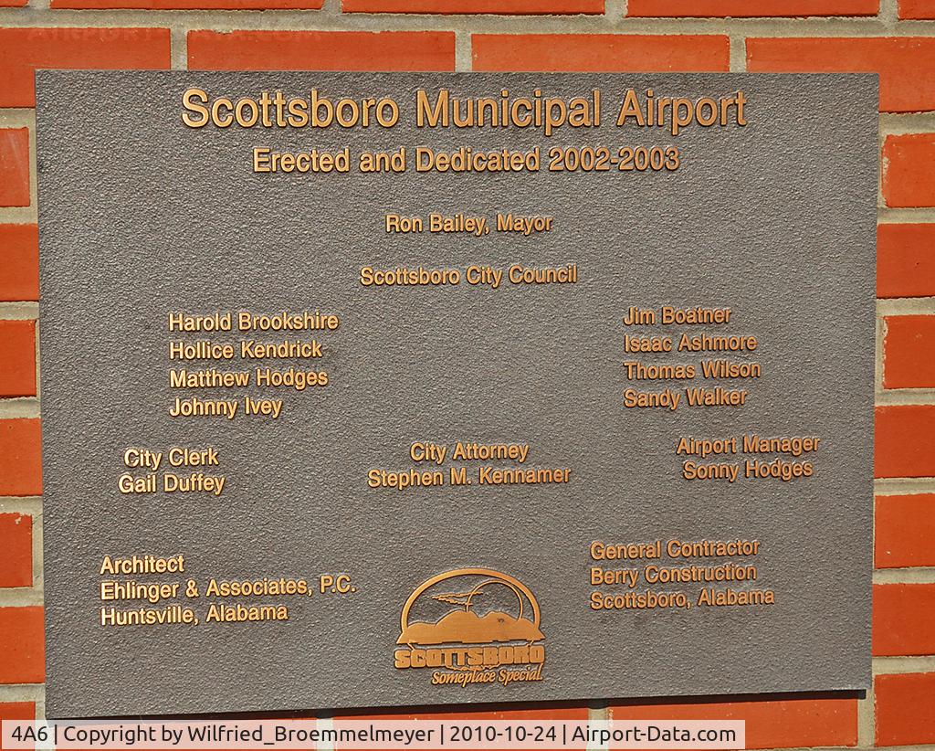 Scottsboro Muni-word Field Airport (4A6) - Who did what...