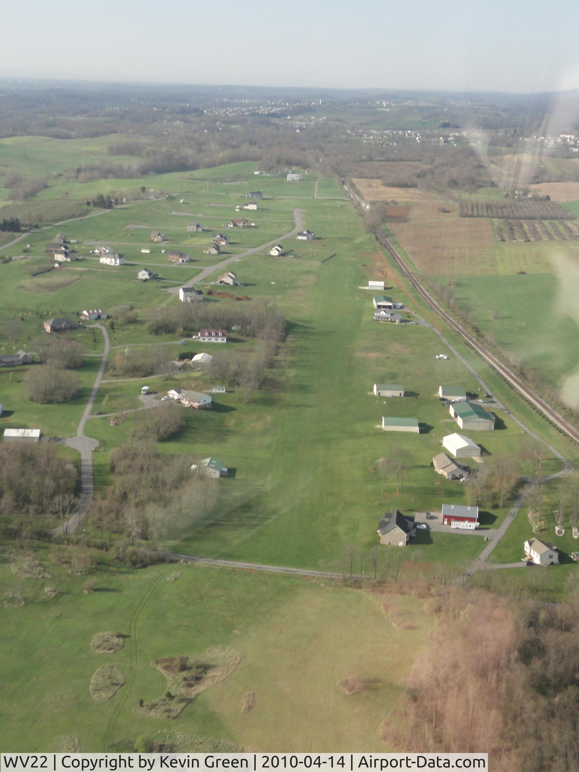 Green Landings Airport (WV22) - approach 21