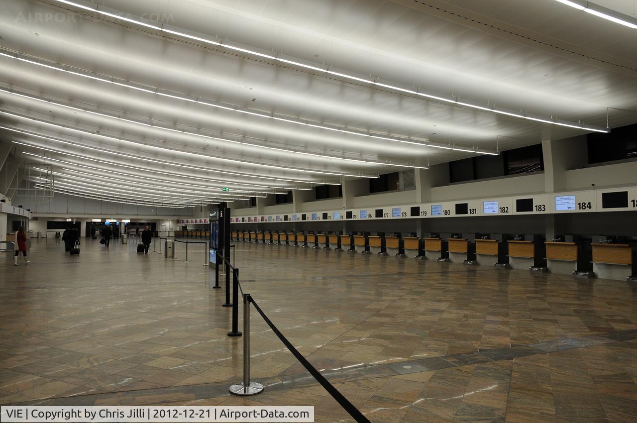 Vienna International Airport, Vienna Austria (VIE) - Check-in 1