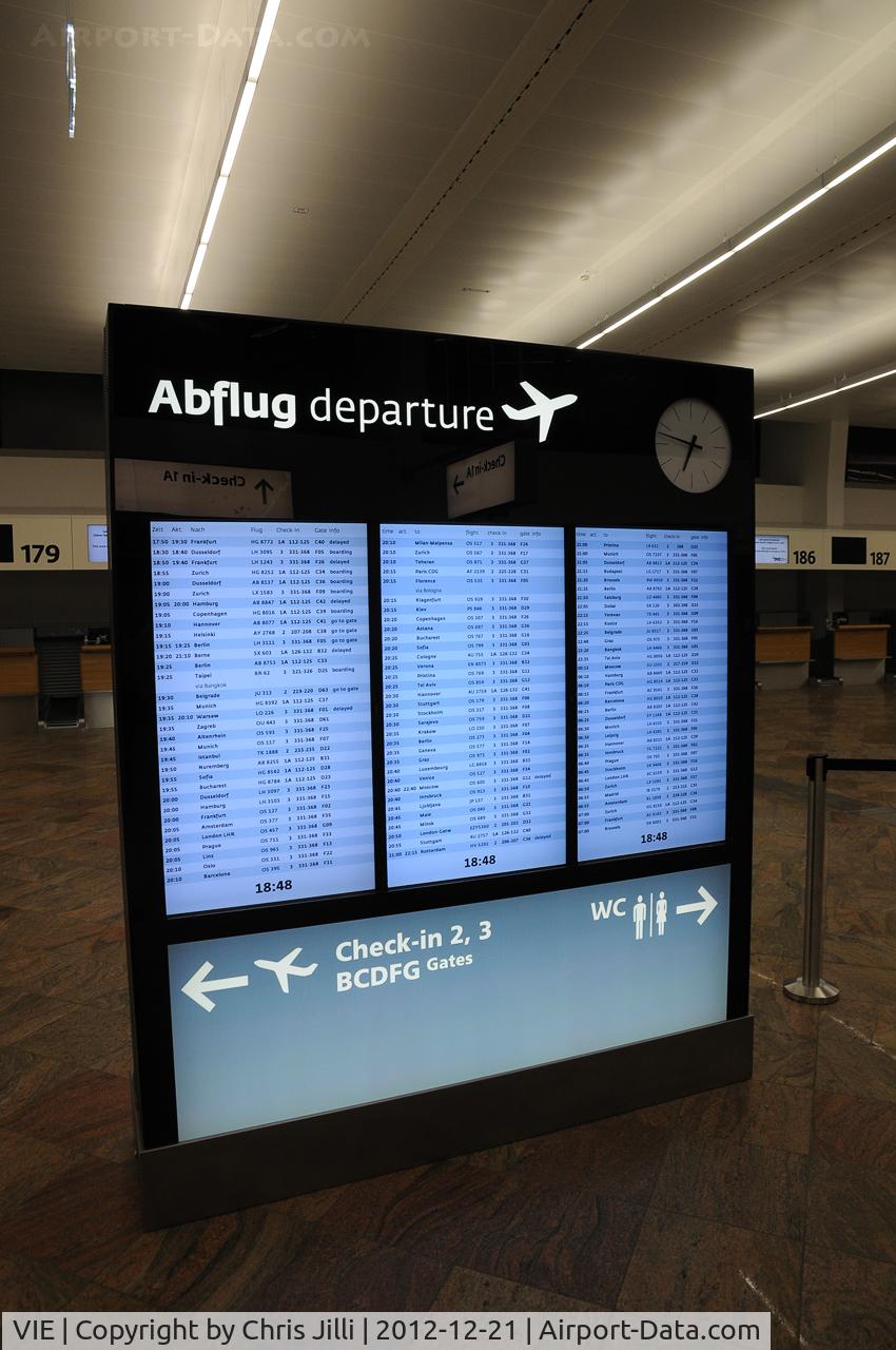 Vienna International Airport, Vienna Austria (VIE) - Check-in 1 Terminal 1