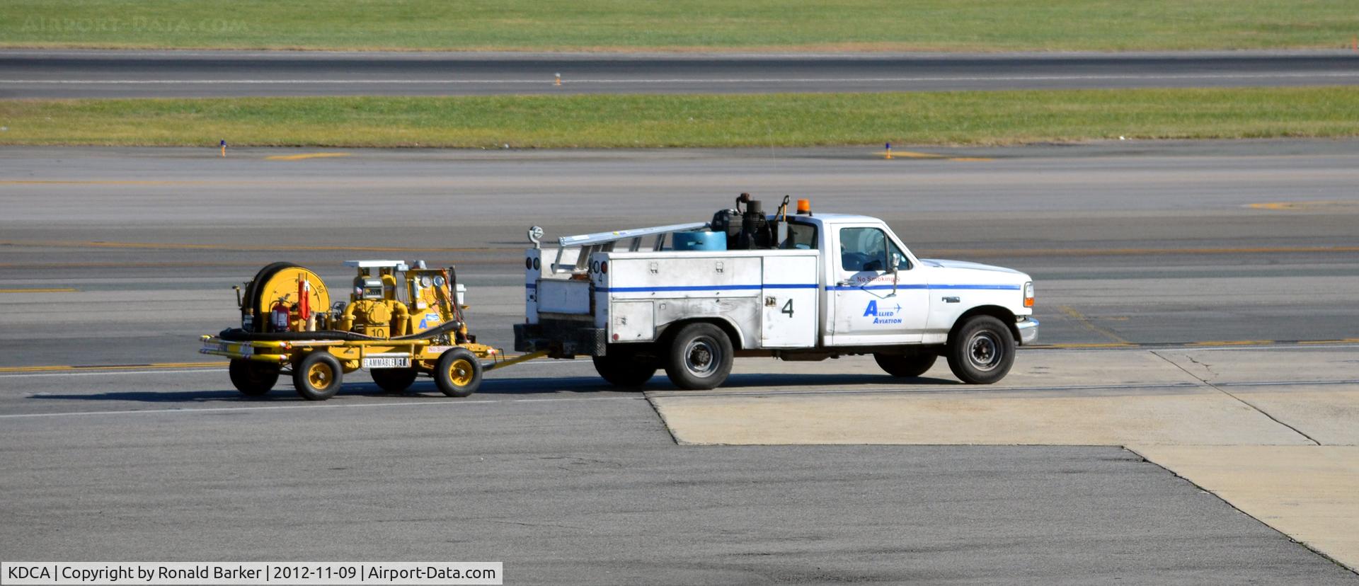 Ronald Reagan Washington National Airport (DCA) - Truck 4 with pump