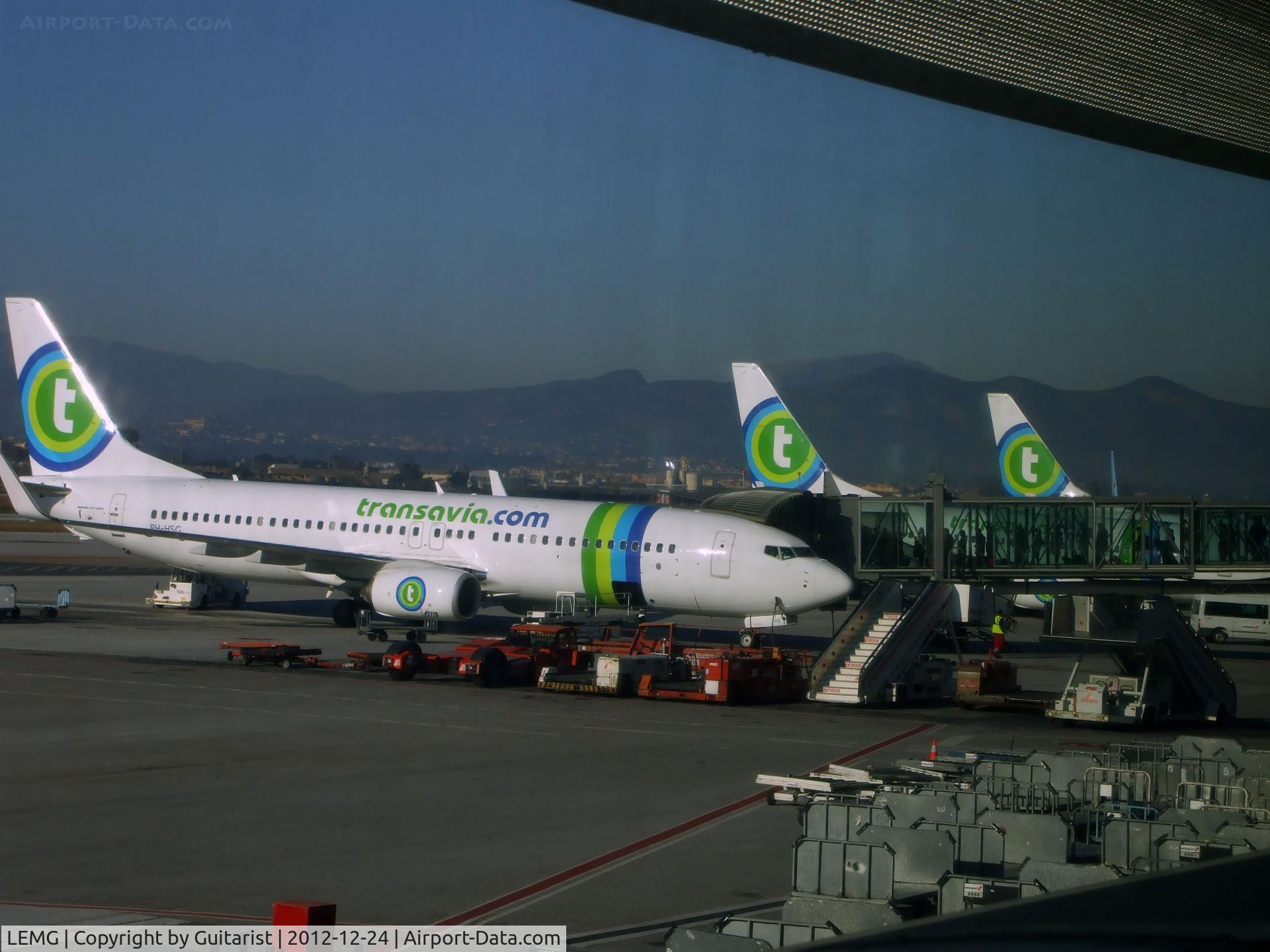 Málaga Airport, Málaga Spain (LEMG) - More like Schiphol than Malaga