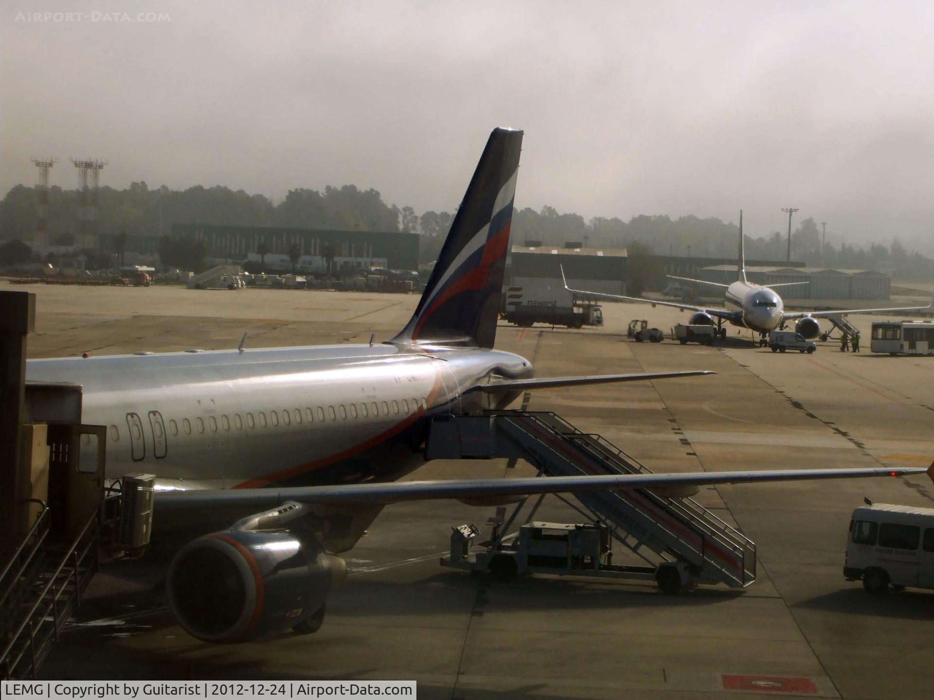 Málaga Airport, Málaga Spain (LEMG) - I think this is VP-BNI parked on stand B15 at AGP