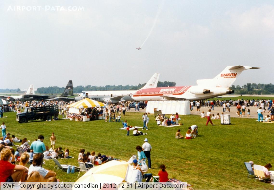 Stewart International Airport (SWF) - Static Display Line at the 1989 Stewart International Airport Air Show, Newburgh, NY