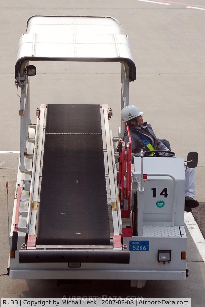 Kansai International Airport, Osaka Japan (RJBB) - Having a snooze between jobs