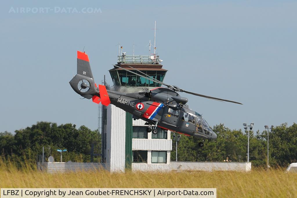 Biarritz-Bayonne Airport, Anglet Airport France (LFBZ) - DAUPHIN French Navy