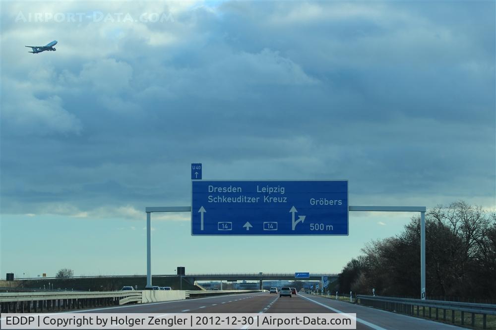 Leipzig/Halle Airport, Leipzig/Halle Germany (EDDP) - Spotter´s delight on the way to airport...