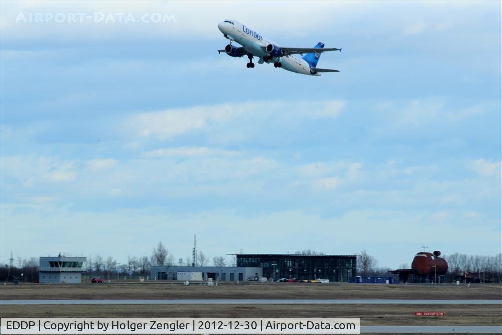 Leipzig/Halle Airport, Leipzig/Halle Germany (EDDP) - Outbound traffic on rwy 26L.....