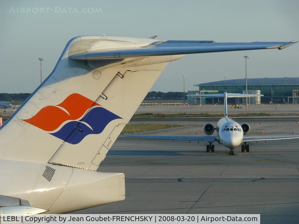 Barcelona International Airport, Barcelona Spain (LEBL) - Spanair