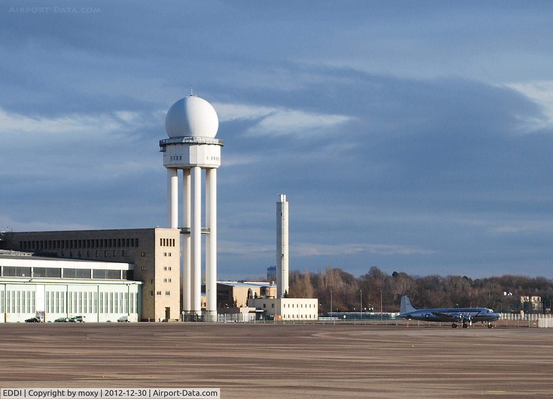 Tempelhof International Airport (closed), Berlin Germany (EDDI) - The ramp at Tempelhof Airport, Berlin.