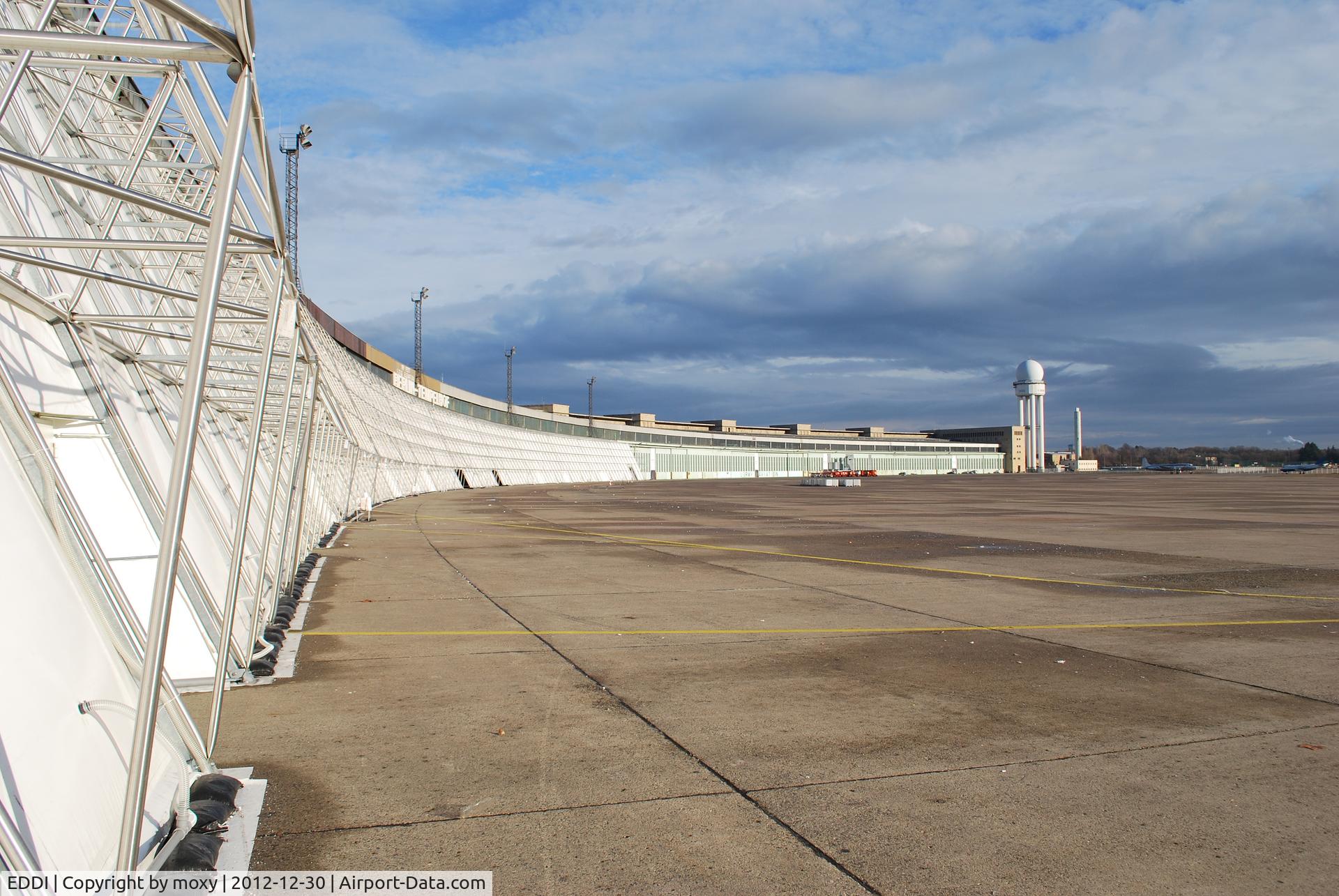 Tempelhof International Airport (closed), Berlin Germany (EDDI) - The ramp at Tempelhof Airport, Berlin.