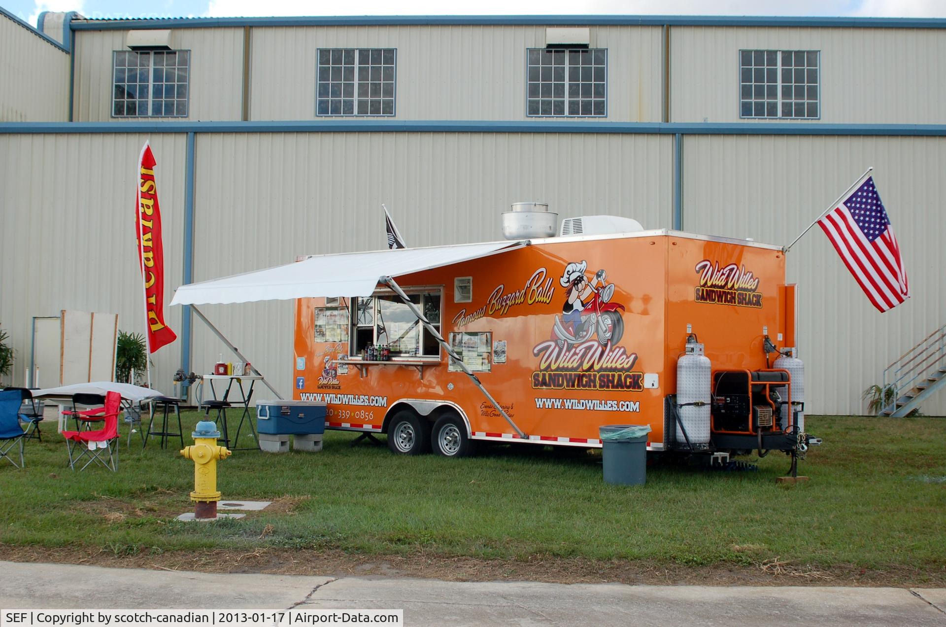 Sebring Regional Airport (SEF) - Wild Willes Sandwich Shack at the US Sport Aviation Expo, Sebring Regional Airport, Sebring, FL 