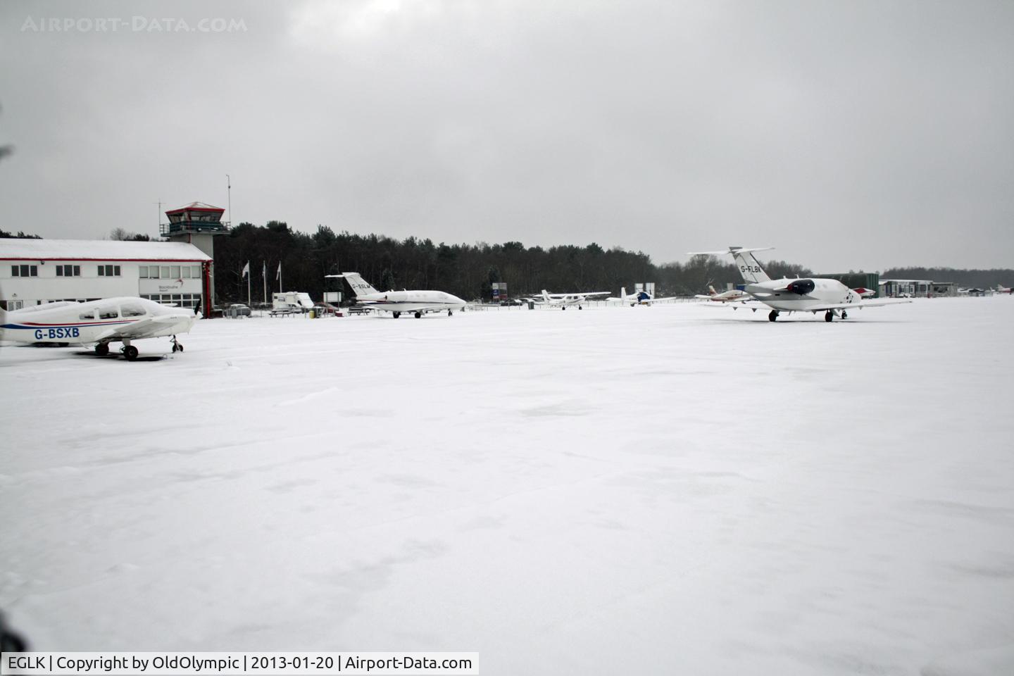 Blackbushe Airport, Camberley, England United Kingdom (EGLK) - No action today!!