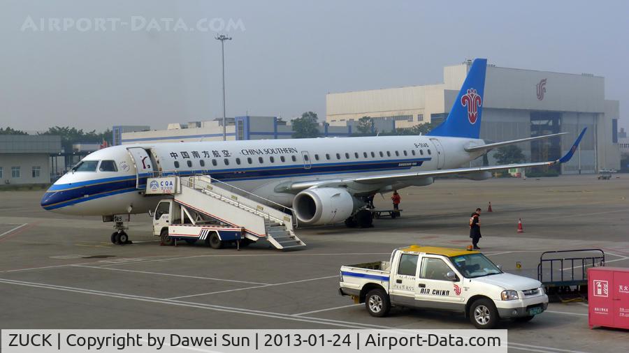 Chongqing Jiangbei International Airport, Chongqing China (ZUCK) - CSN EMB-190