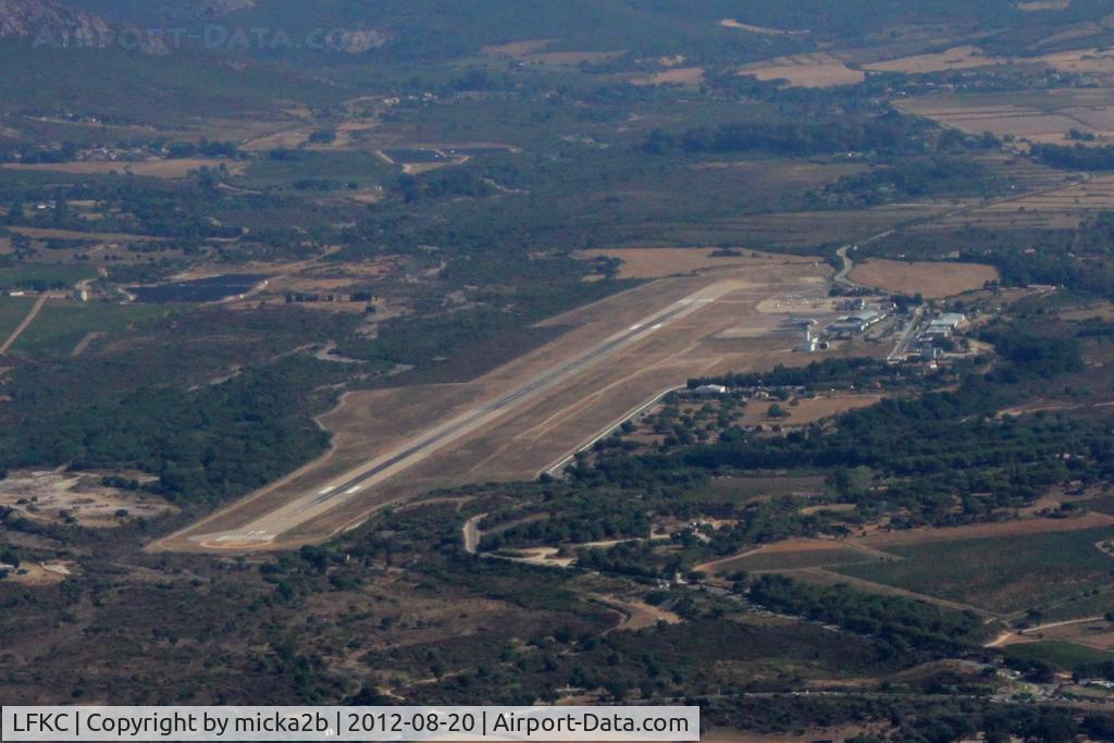 Calvi Sainte-Catherine Airport, Calvi France (LFKC) - In flight 