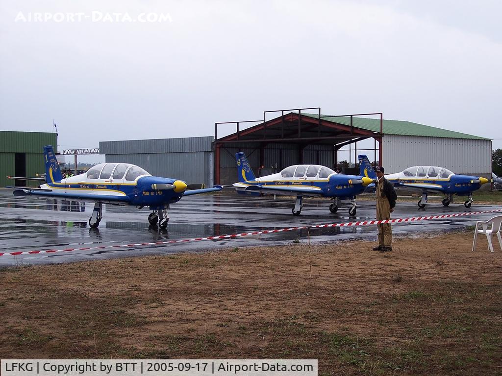 Ghisonaccia Alzitone Airport, Ghisonaccia France (LFKG) - French Air Force aerobatic team on Socata TB-30 Epsilon