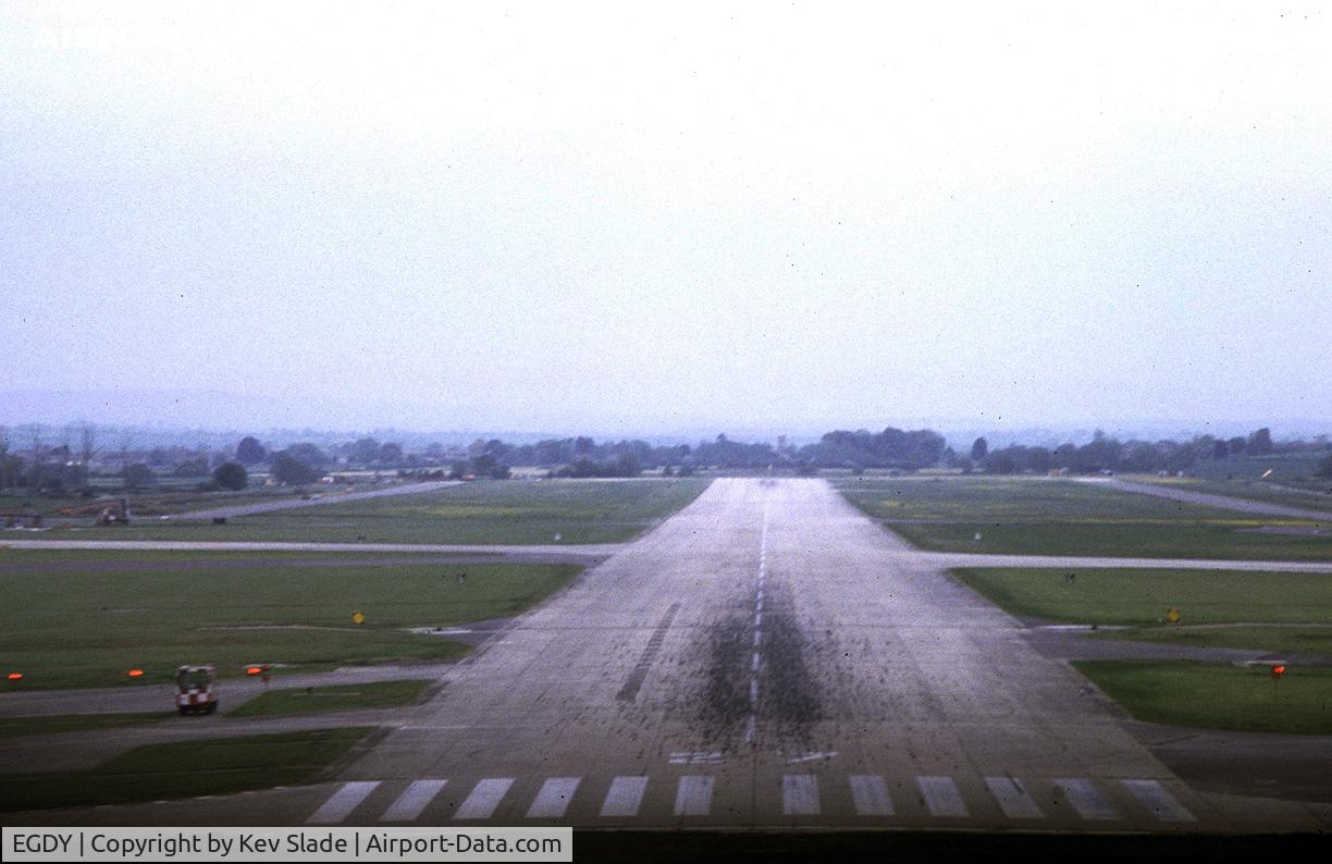 RNAS Yeovilton Airport, Yeovil, England United Kingdom (EGDY) - Approaching Runway 27. Taken from a Hunter T.8C.