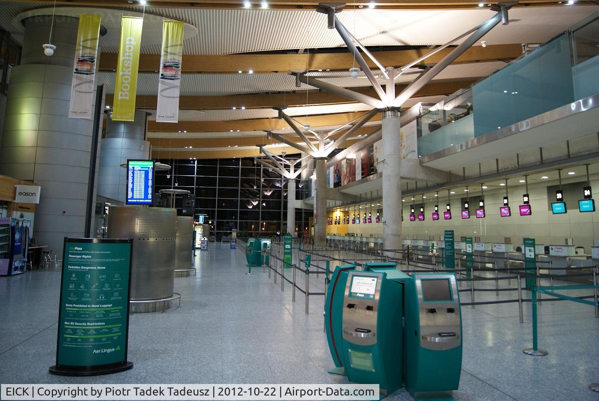 Cork International Airport, Cork Ireland (EICK) - inside terminal