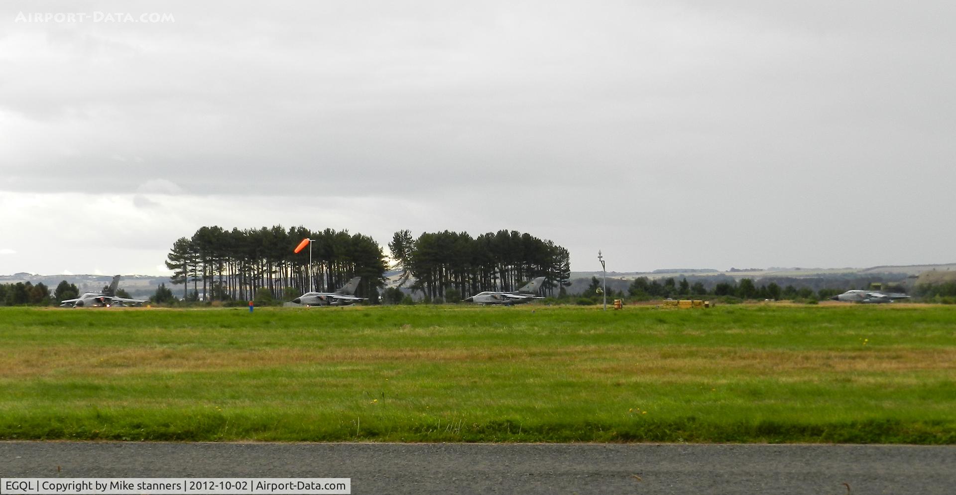 RAF Leuchars Airport, Leuchars, Scotland United Kingdom (EGQL) - JBG-32 Tornado ECR's 46+56,46+36,46+35 & a single Tornado IDS 44+90 From AG-51 ,On the right,taxi out to runway 27 for an afternoon joint warrior mission