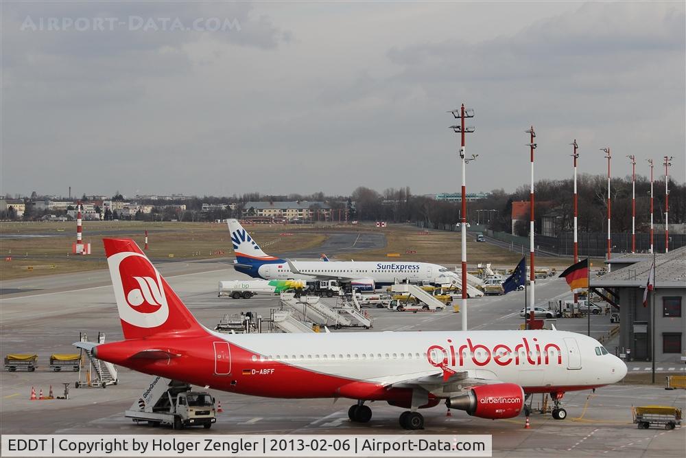 Tegel International Airport (closing in 2011), Berlin Germany (EDDT) - ...or it can be rather empty at noon....